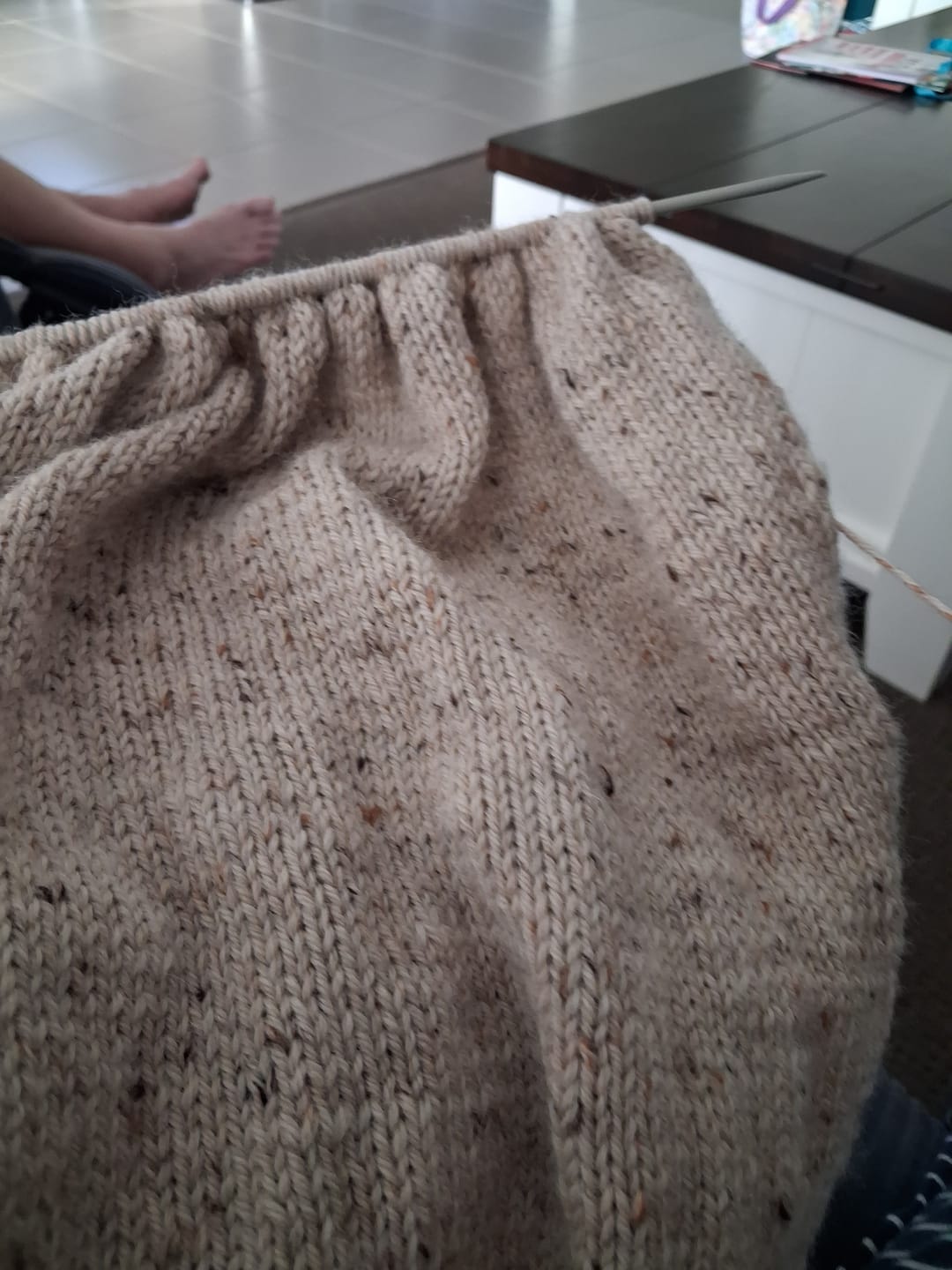 Customer photo review of Merino Fleck 8 ply - Heirloom