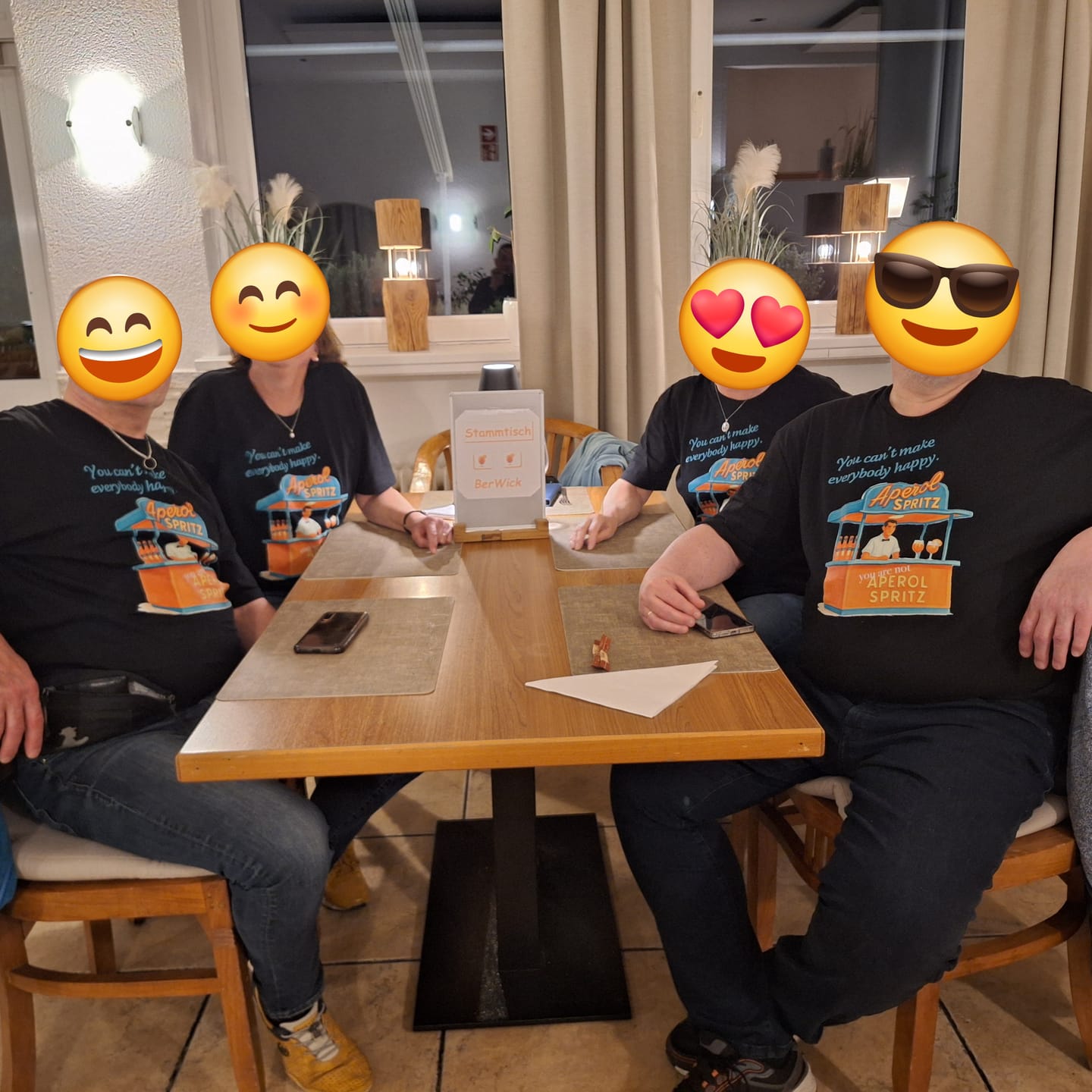 Customer photo review of YOU ARE NOT APEROL SPRITZ - Premium Shirt Unisex