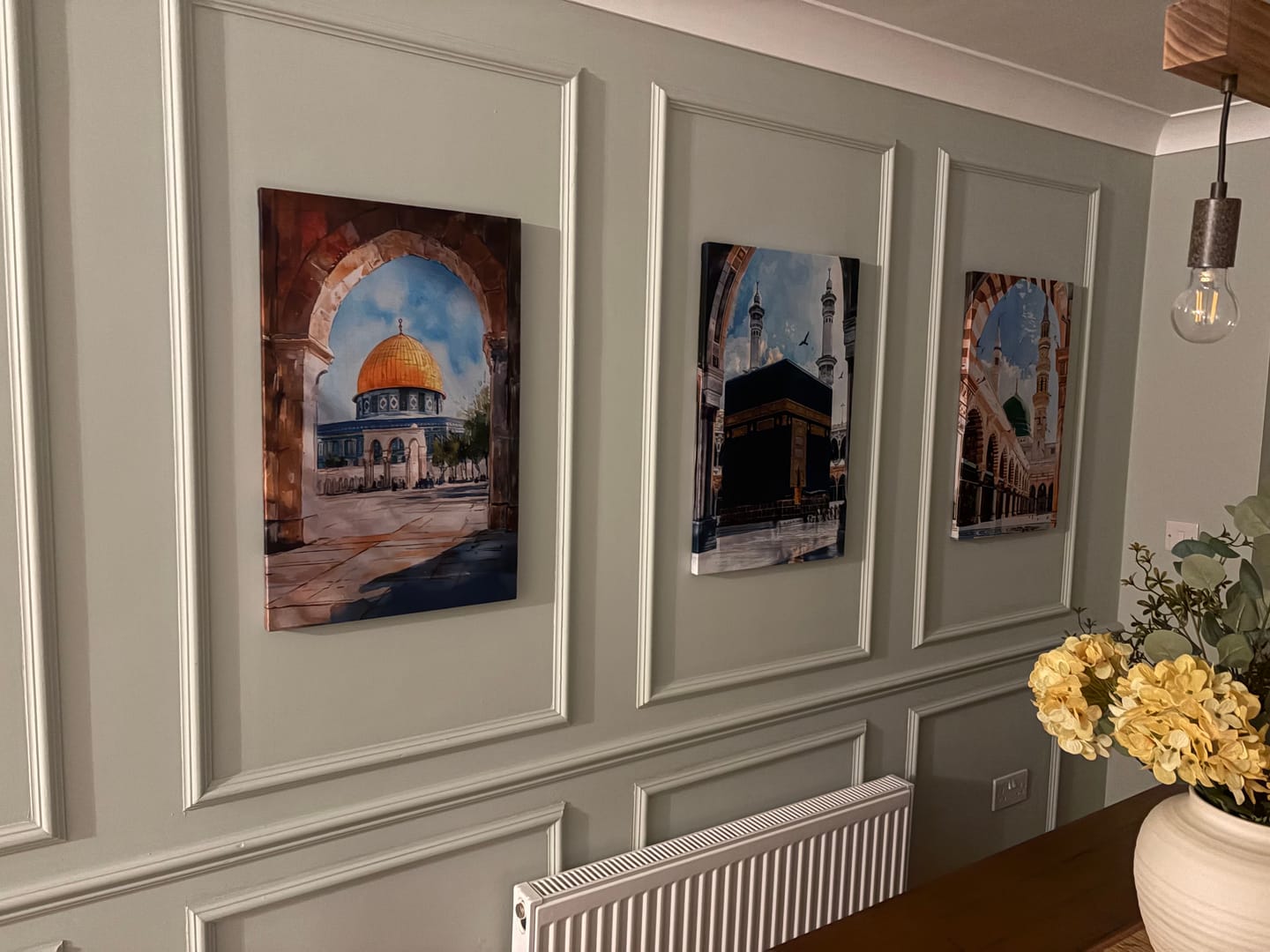 Customer photo review of Al-Aqsa, Kaaba & Masjid an-Nabawi Set of 3