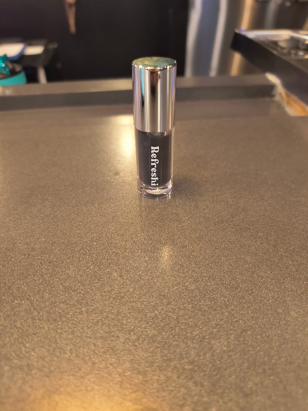 Customer photo review of Bold Color Changing Tinted Lip Oil