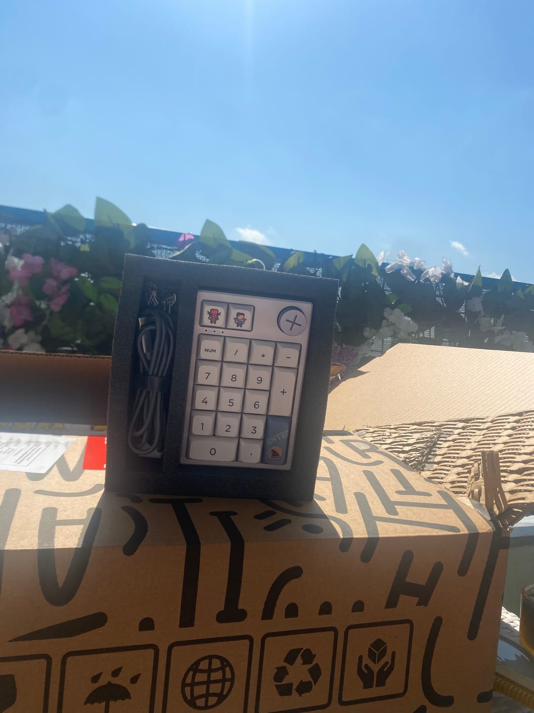 Customer photo review of Darmoshark K3 Pro Numpad