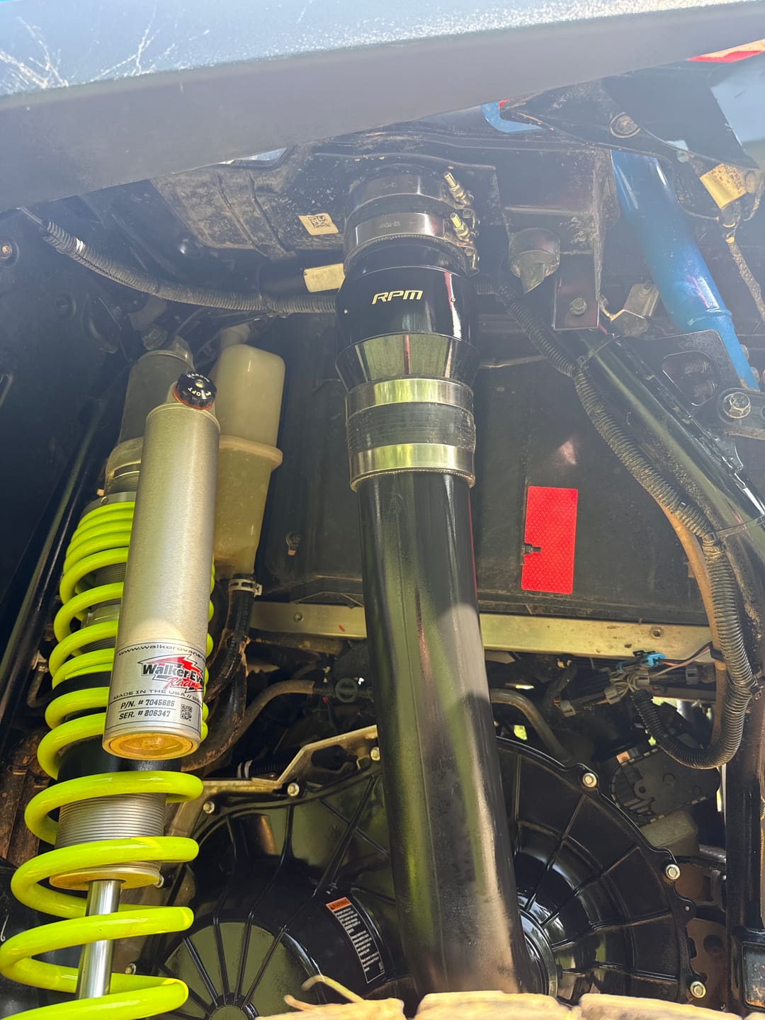 Customer photo review of RPM RZR Pro XP, Pro S & Turbo R "ECF" Electric Clutch Blower Fan Kit - Lower Clutch / Belt Temperature