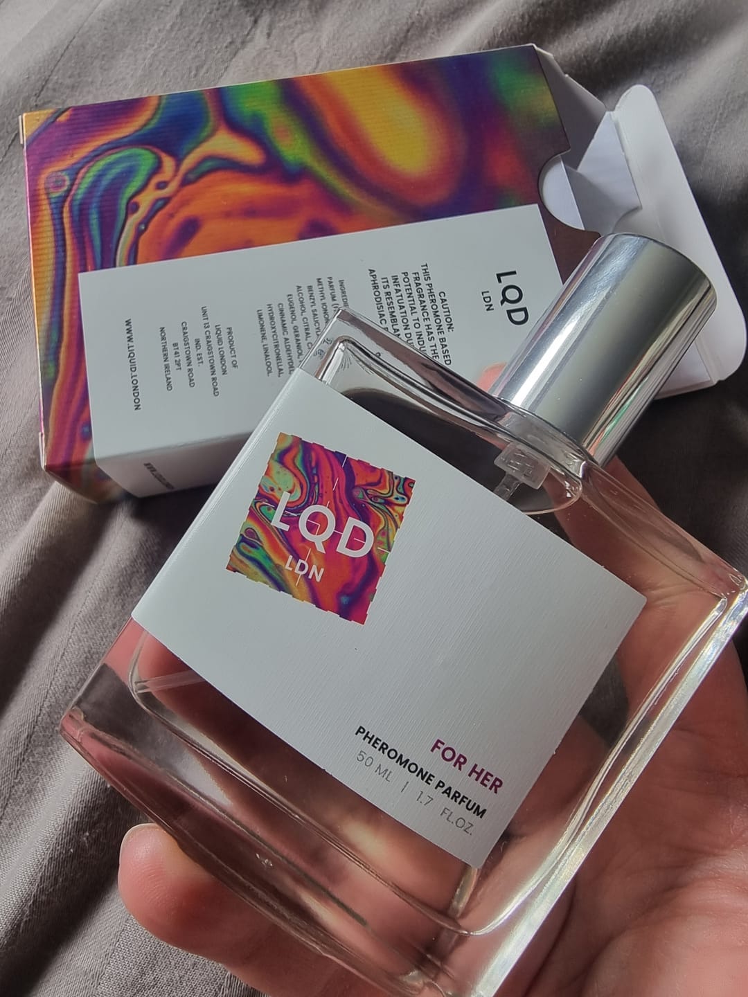 Customer photo review of For Her | V1 | Pheromone Perfume