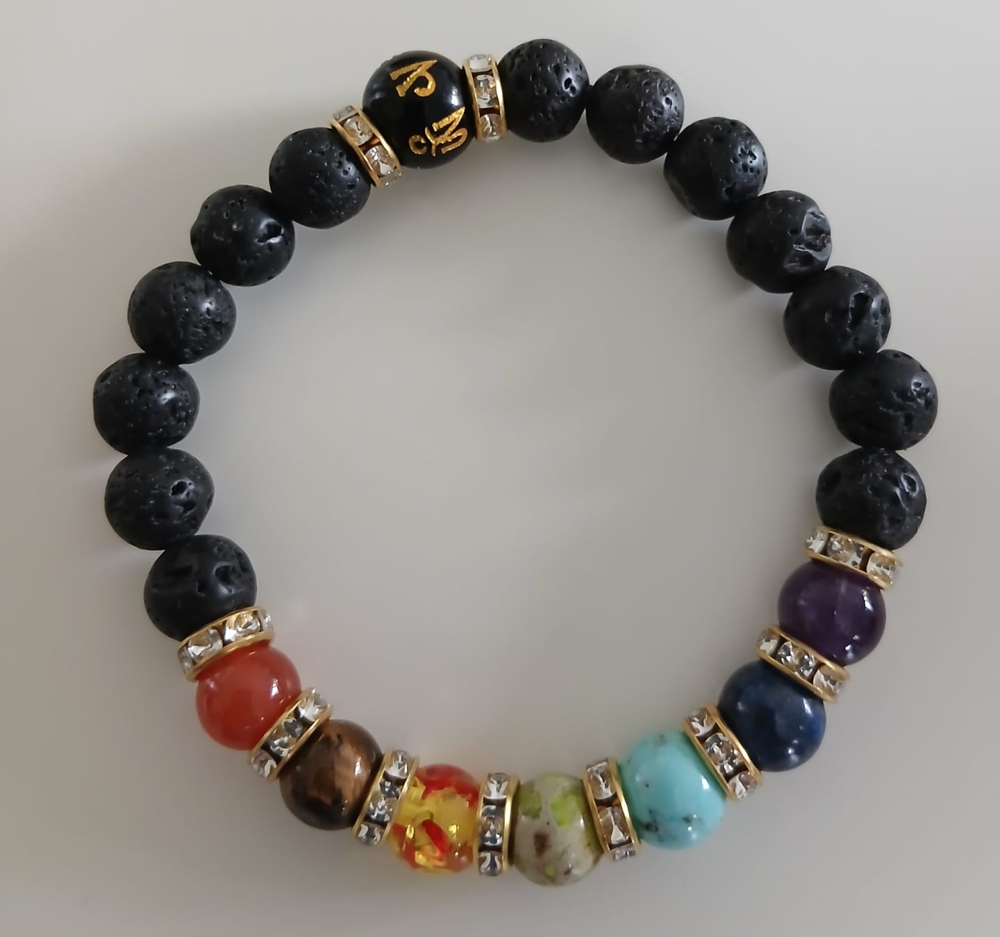 Customer photo review of 7 Chakren Aktivierungs Armband
