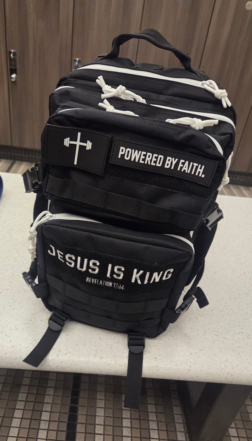 Customer photo review of 25L Tactical Backpack