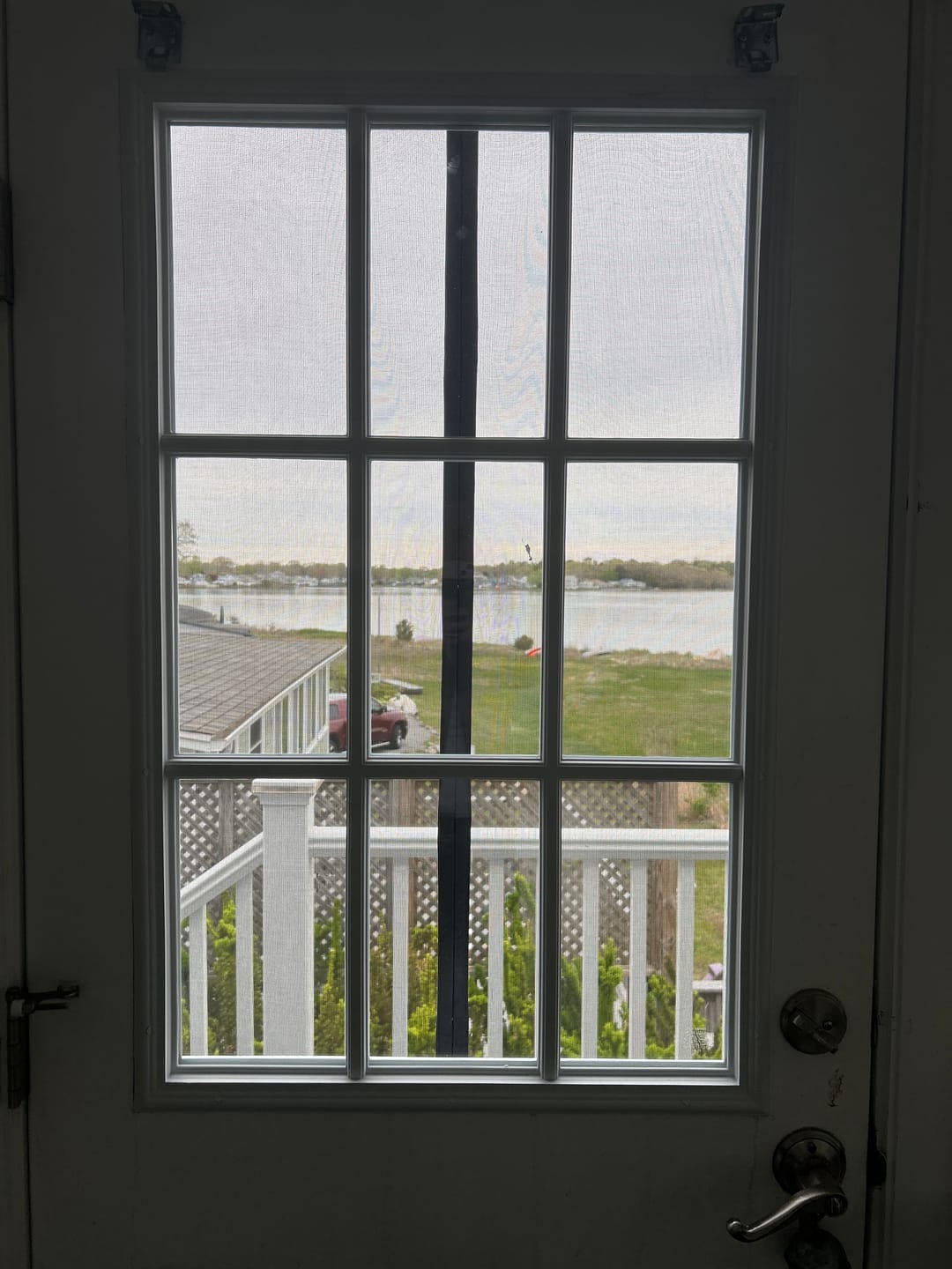 Customer photo review of Clear 9 Lite Glass and Frame Kit (Half Lite)