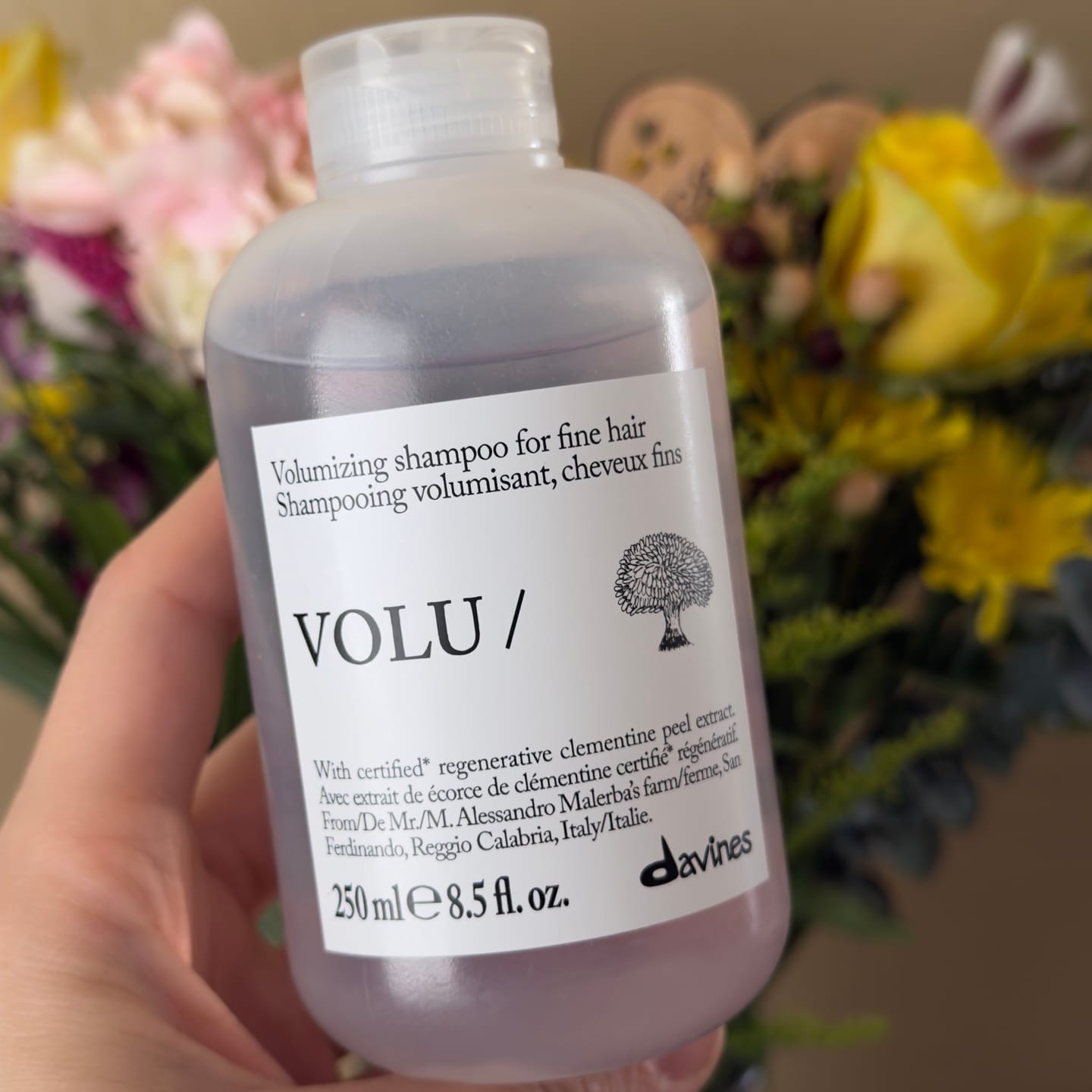 Customer photo review of VOLU Shampoo