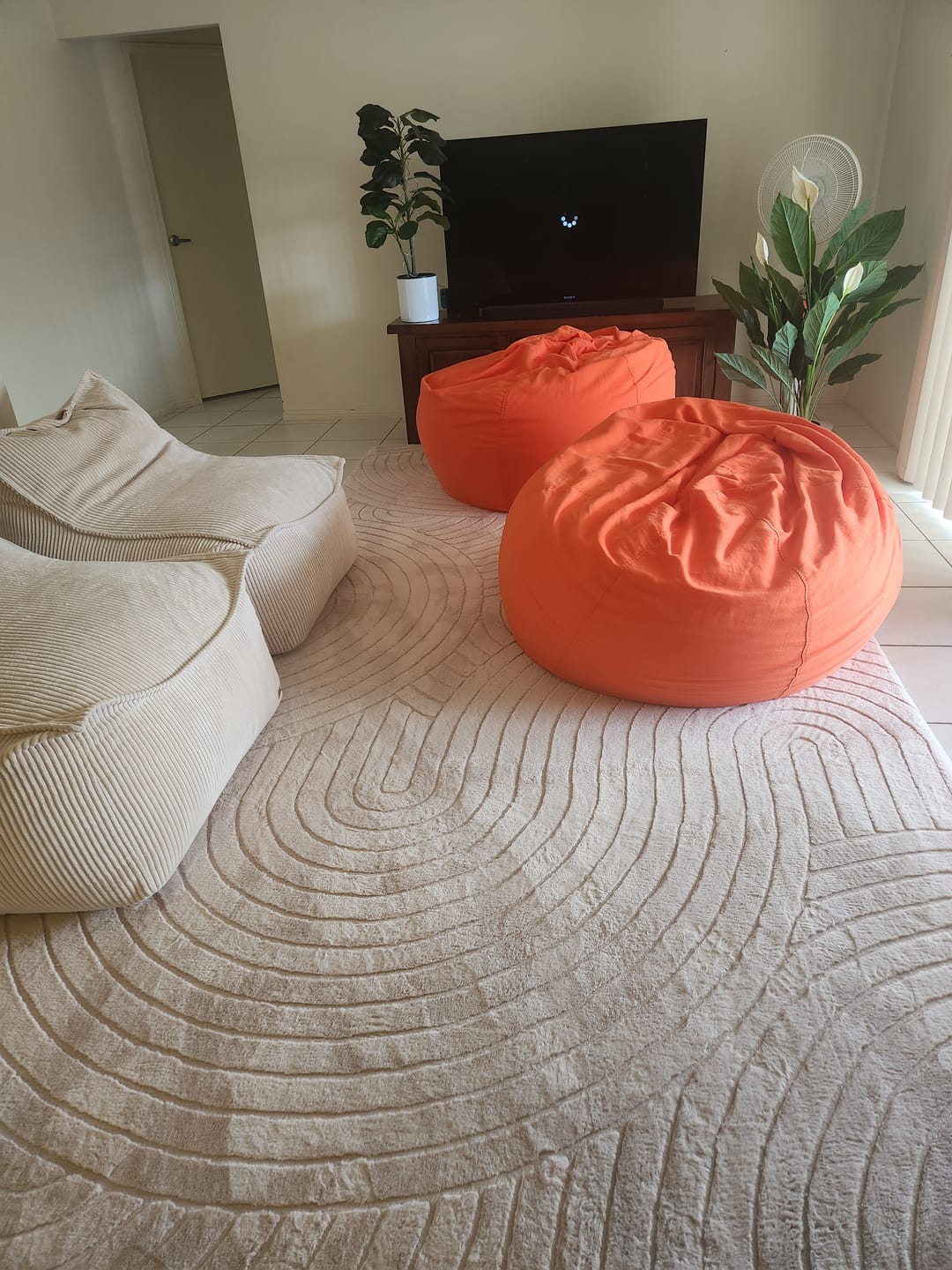 Customer photo review of Designer Relax Mat - 35mm Thick Foam Base
