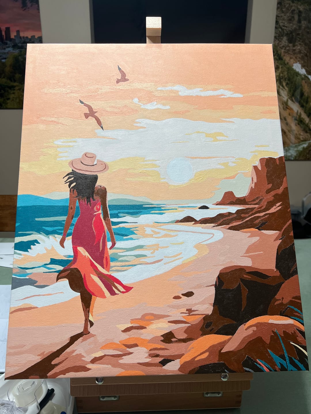 Customer photo review of Walk on the Beach