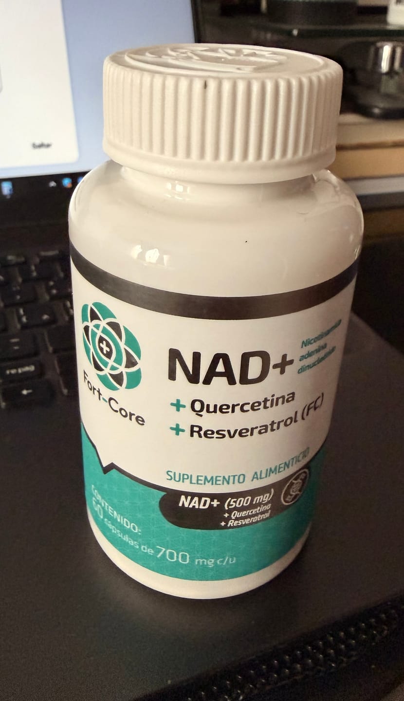 Customer photo review of NAD+ Quercetina y Resveratrol Fort Core