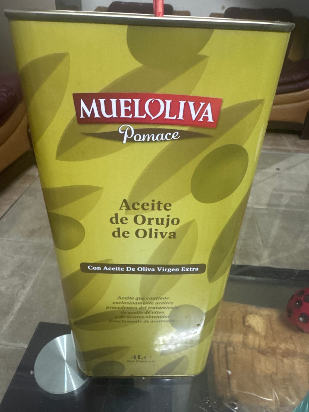 Customer photo review of Pomace Blended With Extra Virgin Olive Oil