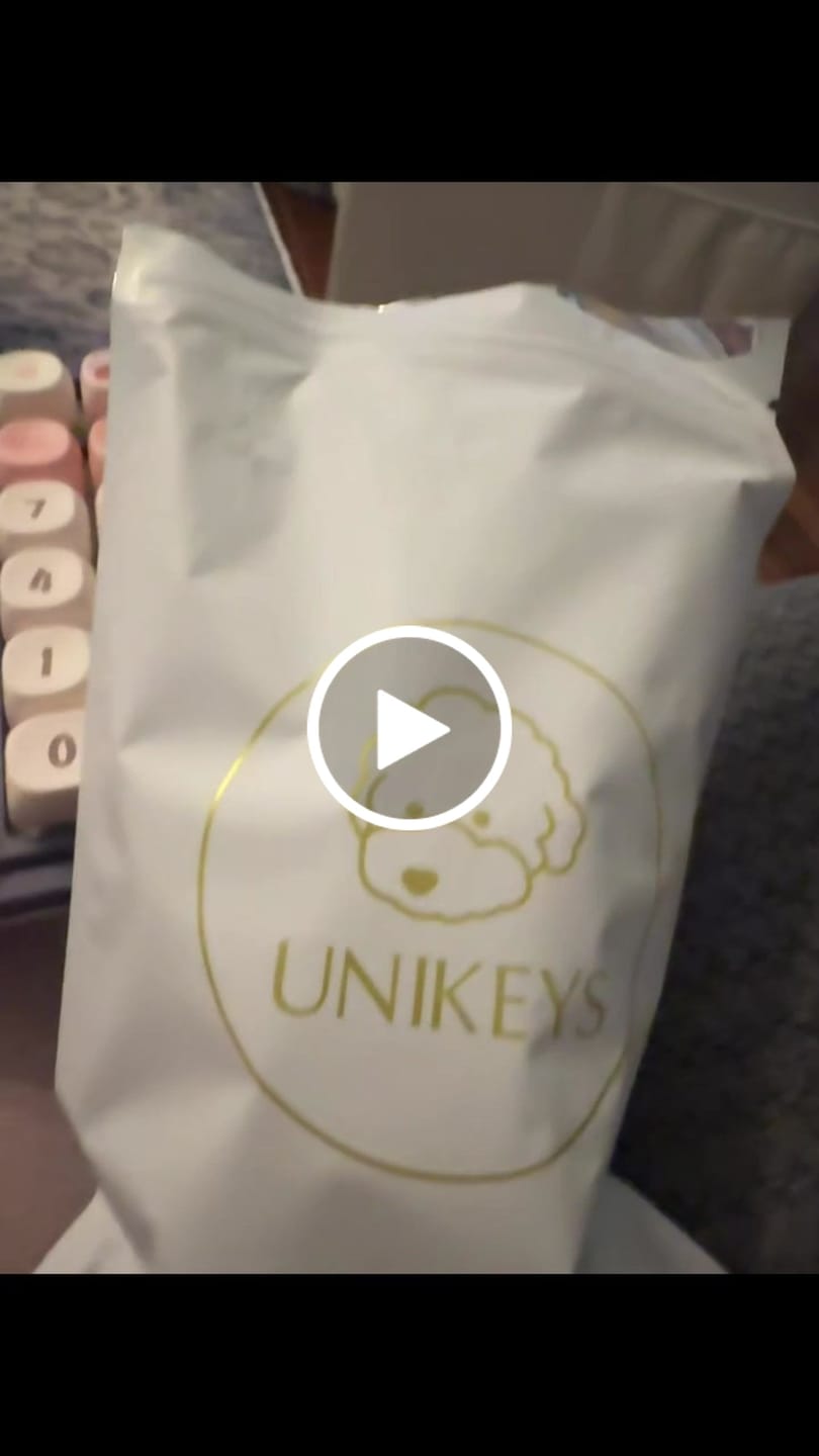 Customer video review of HMX TOAST LINEAR SWITCH FACTORY LUBED (10PCS)
