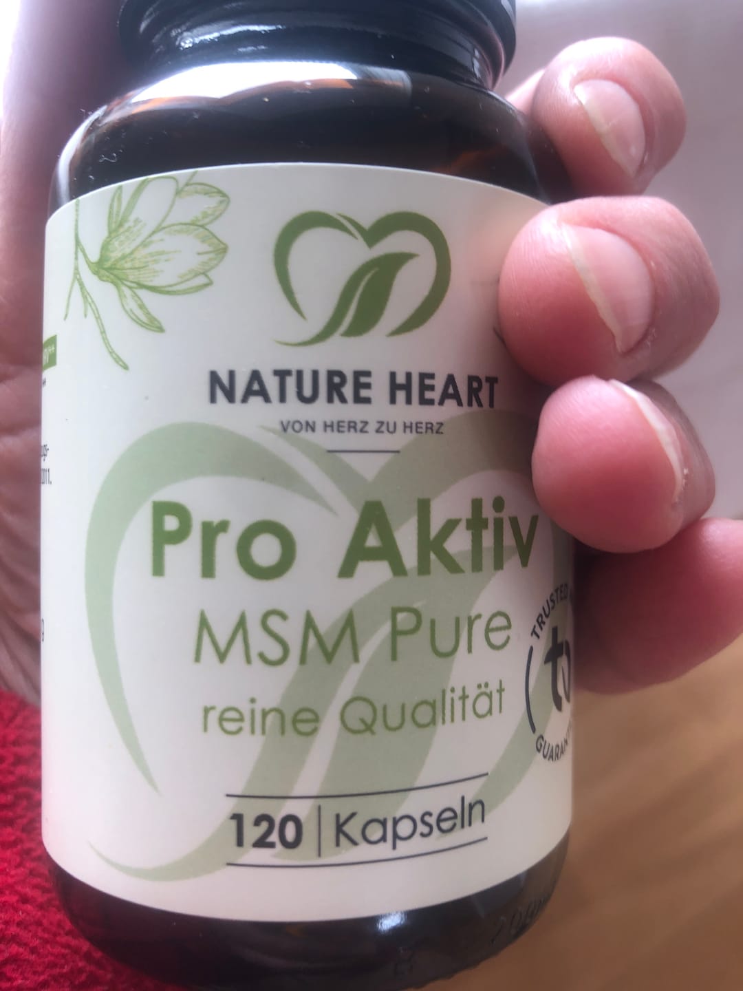 Customer photo review of MSM Pure Pro Aktiv