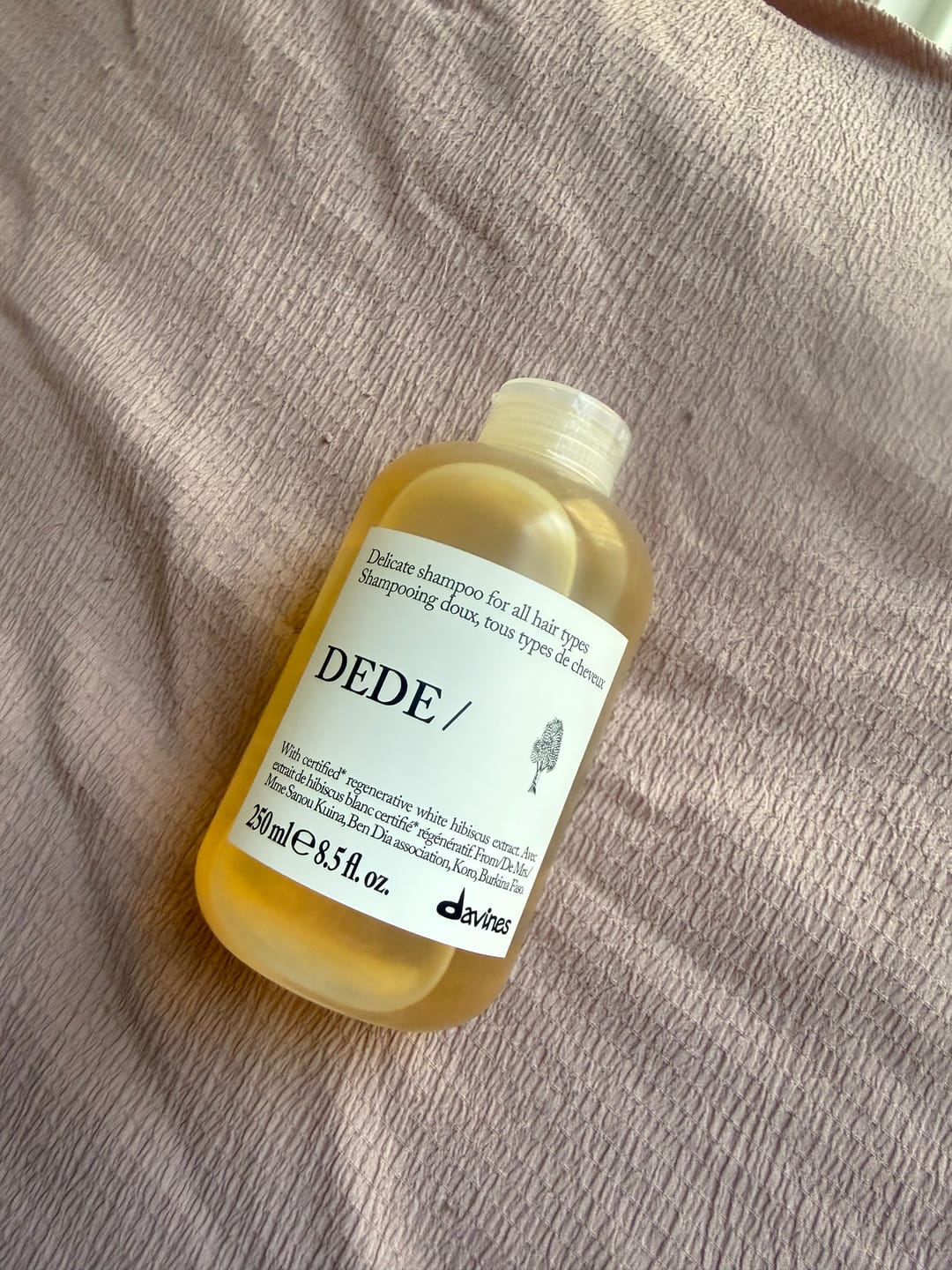 Customer photo review of DEDE Shampoo