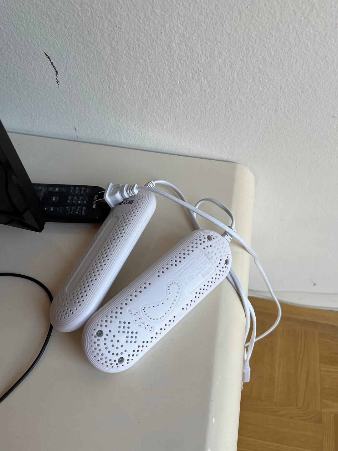 Customer photo review of PeekDry System - Portable Boot Dryer
