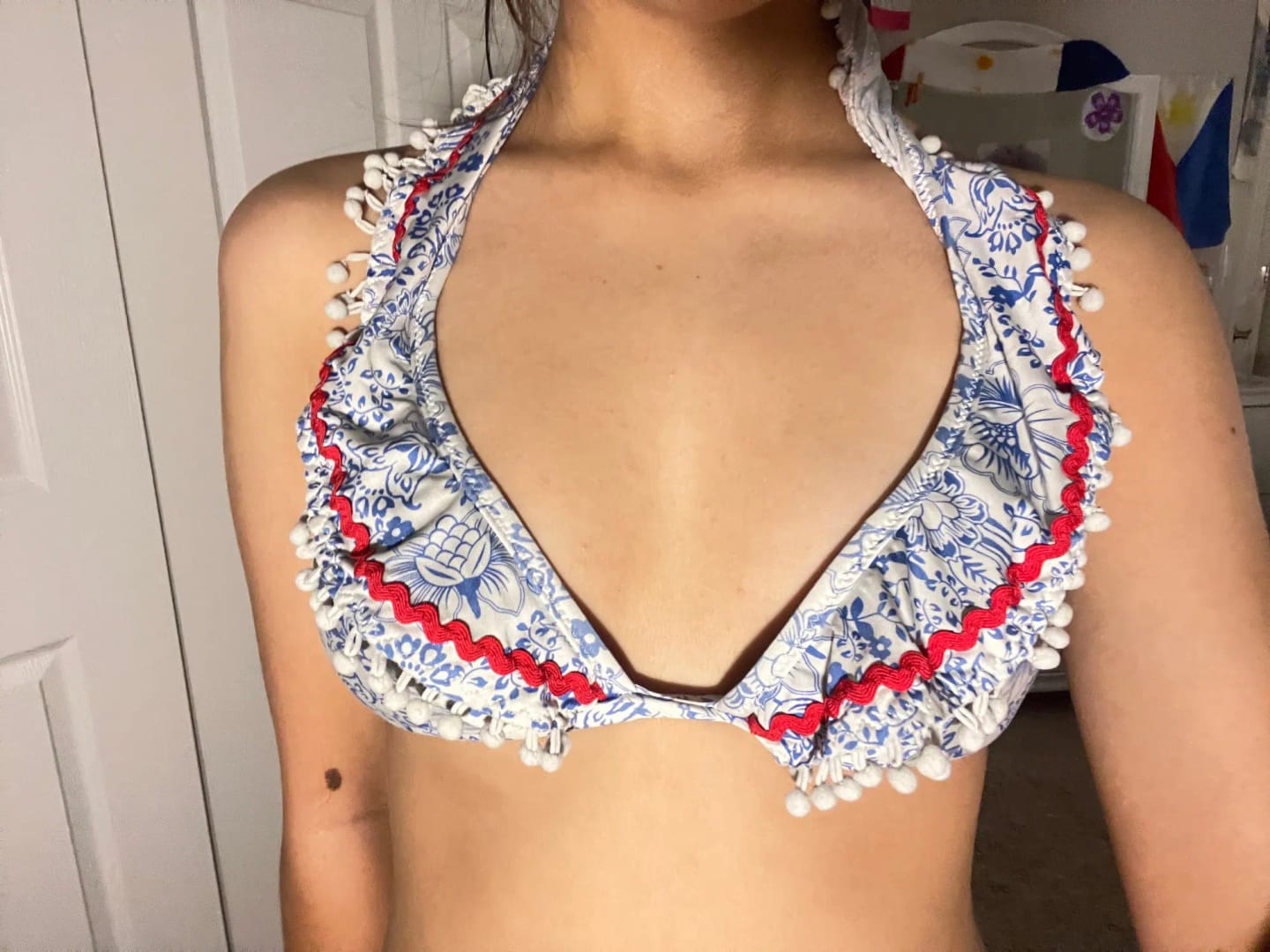 Customer photo review of Sticky Bra Inserts