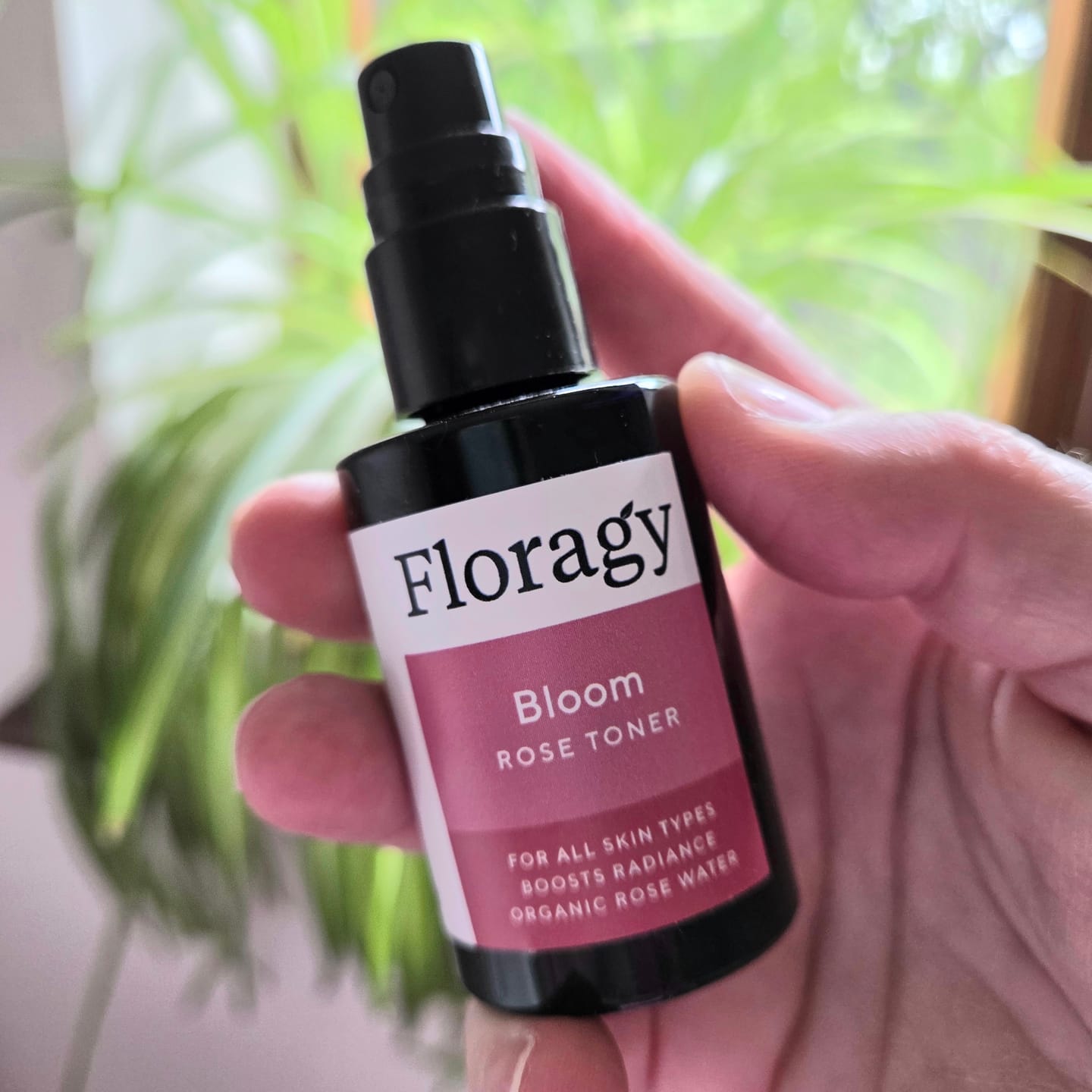Customer photo review of Bloom – Organic Rose Water Toner