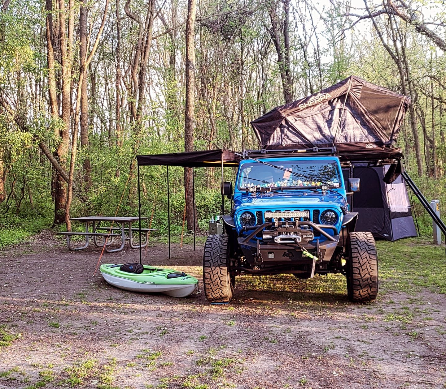 Customer photo review of OPENROAD 270 Degree Awning XL