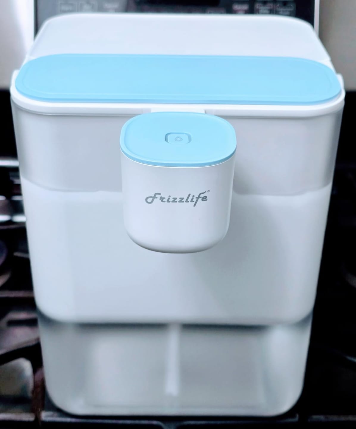 Customer photo review of Frizzlife 8-Stage Countertop Water Filter Dispenser, MD40