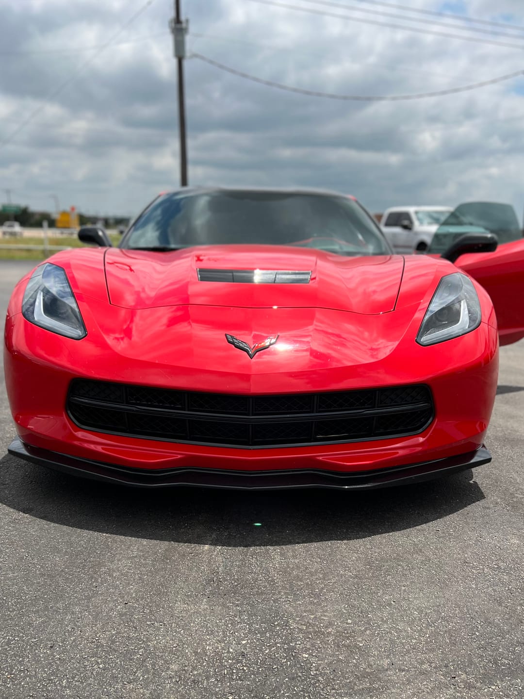 Customer photo review of Corvette C7 Front Bumper Grill