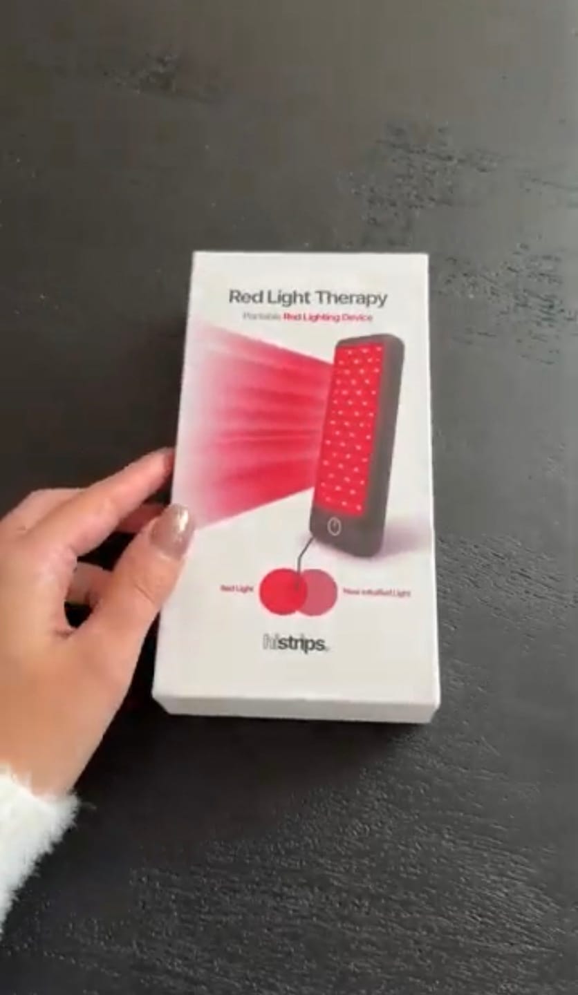 Customer photo review of Red & Infrared Recovery Light Panel
