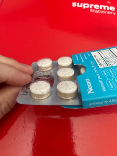 Customer photo review of Energy & Focus Gum