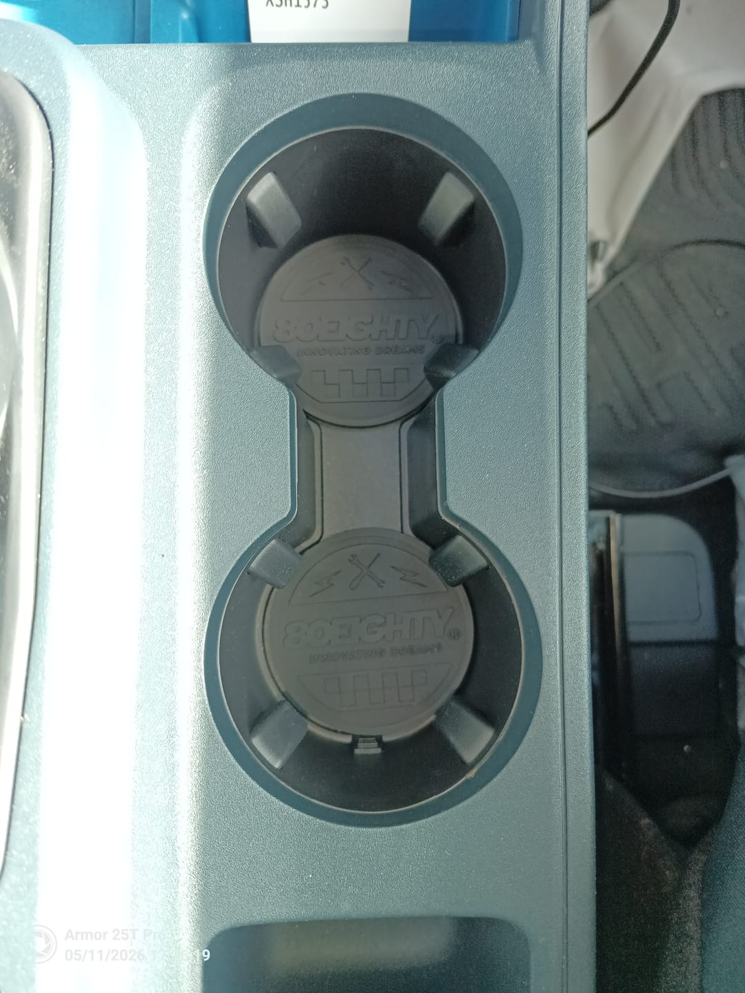 Customer photo review of 80Eighty® Cup Holder Coaster Set