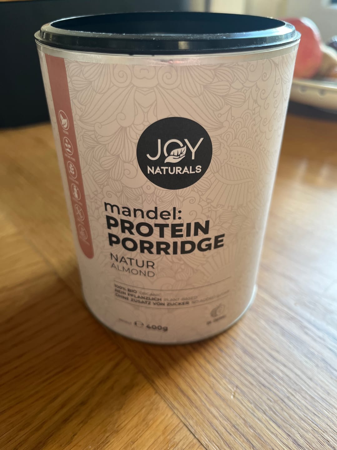 Customer photo review of Probierpaket Mandel Protein Porridge Bio