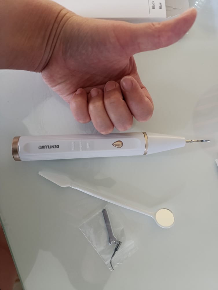 Customer photo review of Ultrasonický odstraňovač zubního kamene