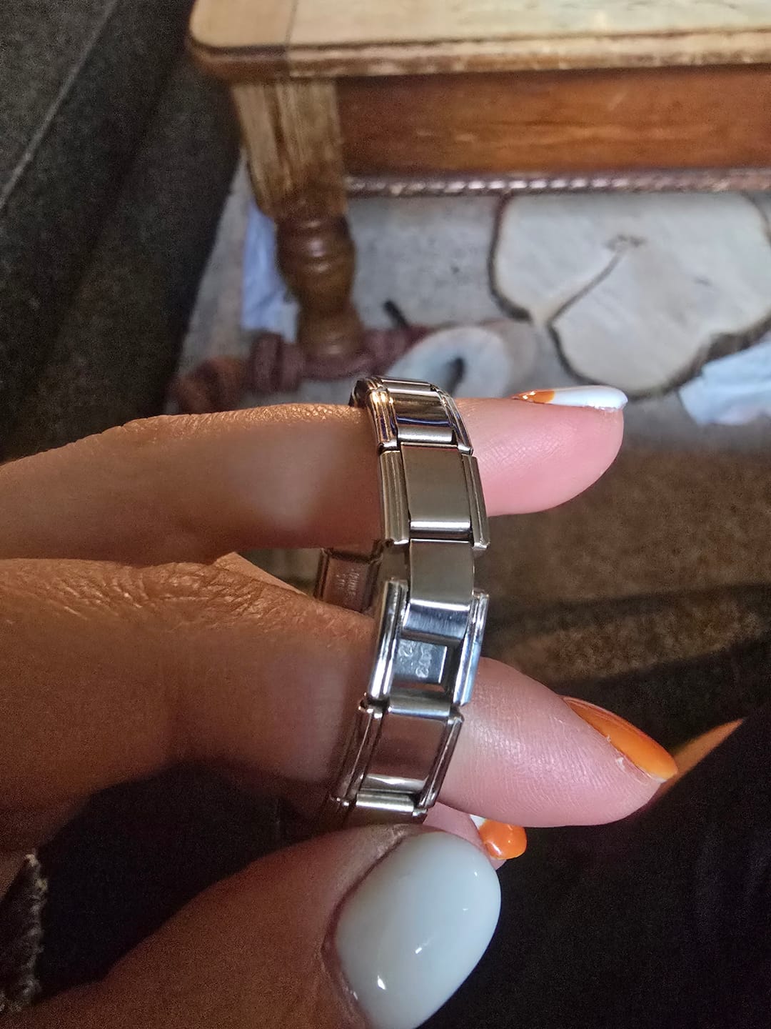Customer photo review of Italian Charm Bracelet