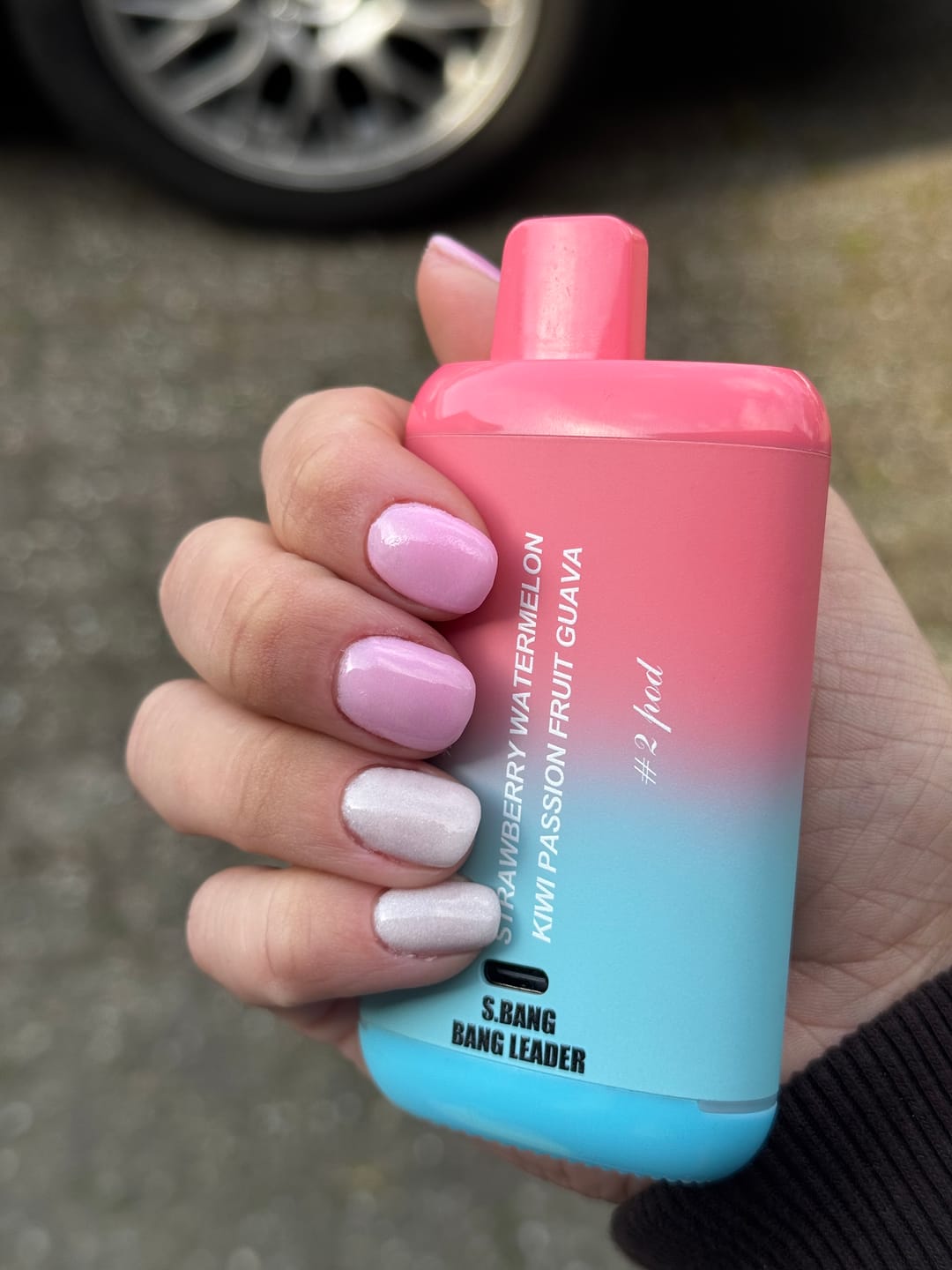 Customer photo review of Peel Off Base Coat