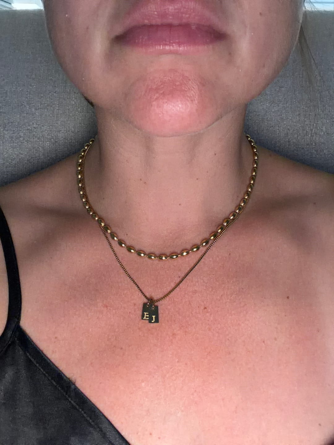 Customer photo review of Malaga Bead Necklace (Bundle)