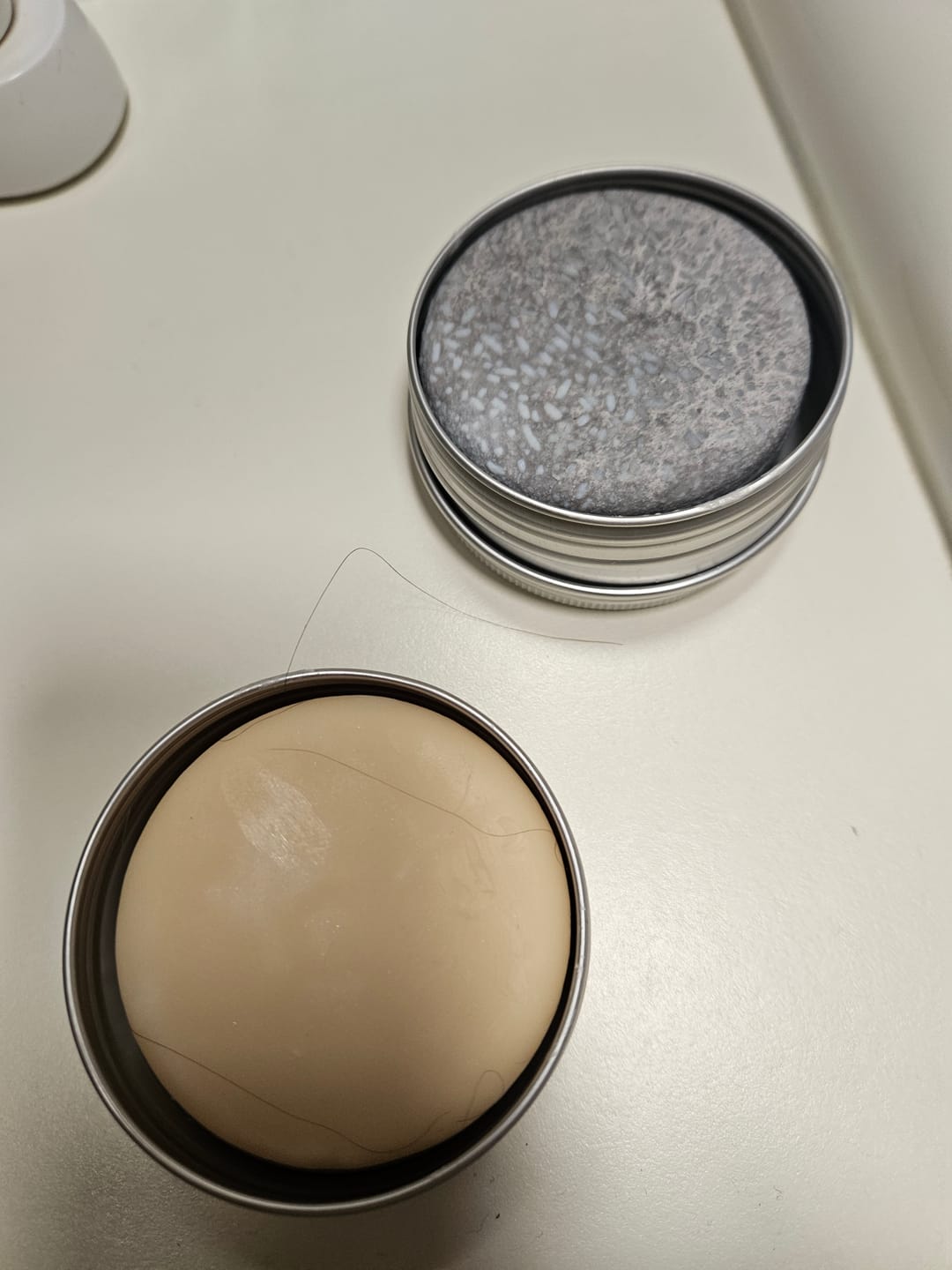 Customer photo review of Argan Oil Anti Frizz Shampoo Bar