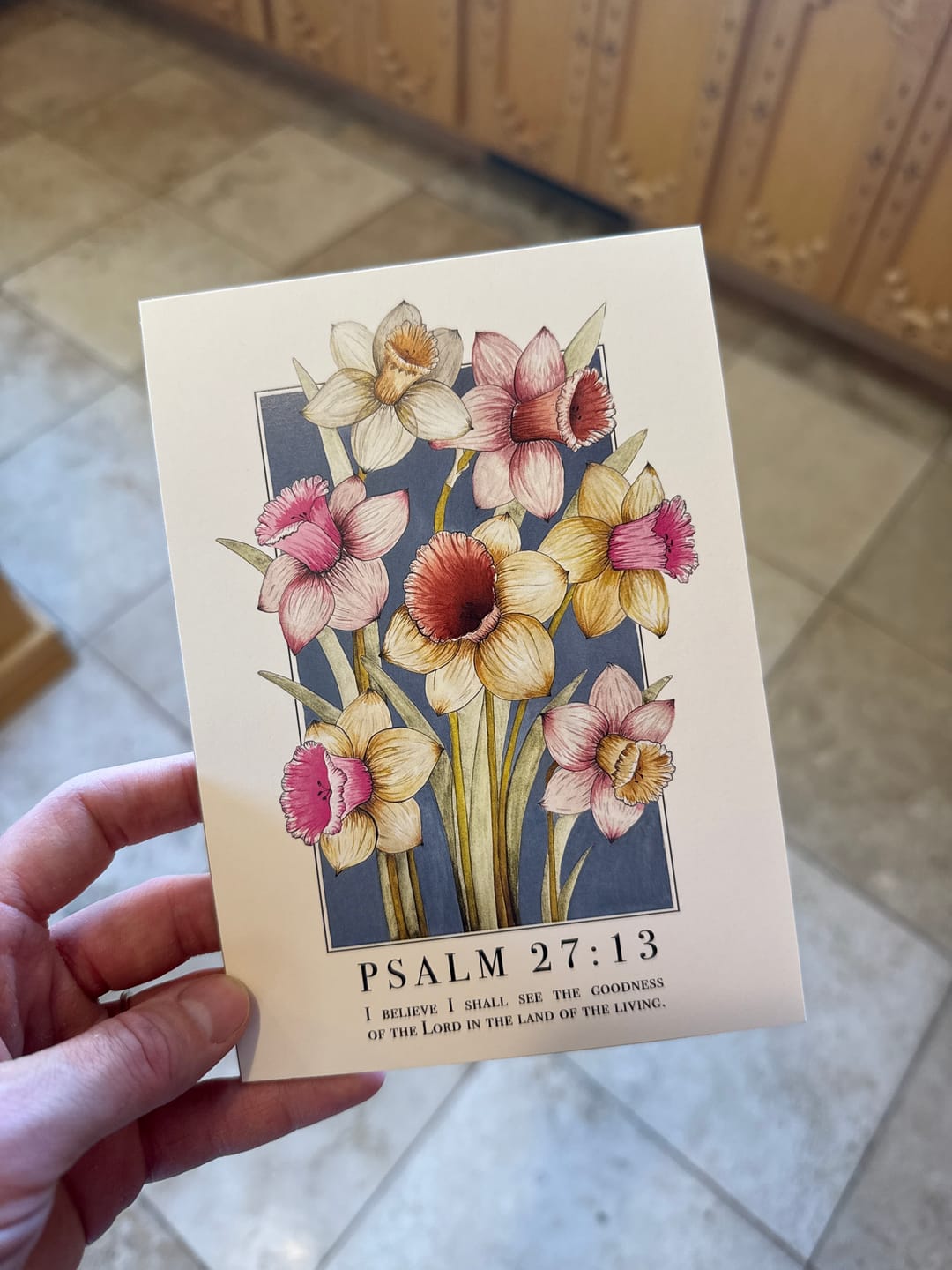 Customer photo review of Land Of the Living Print