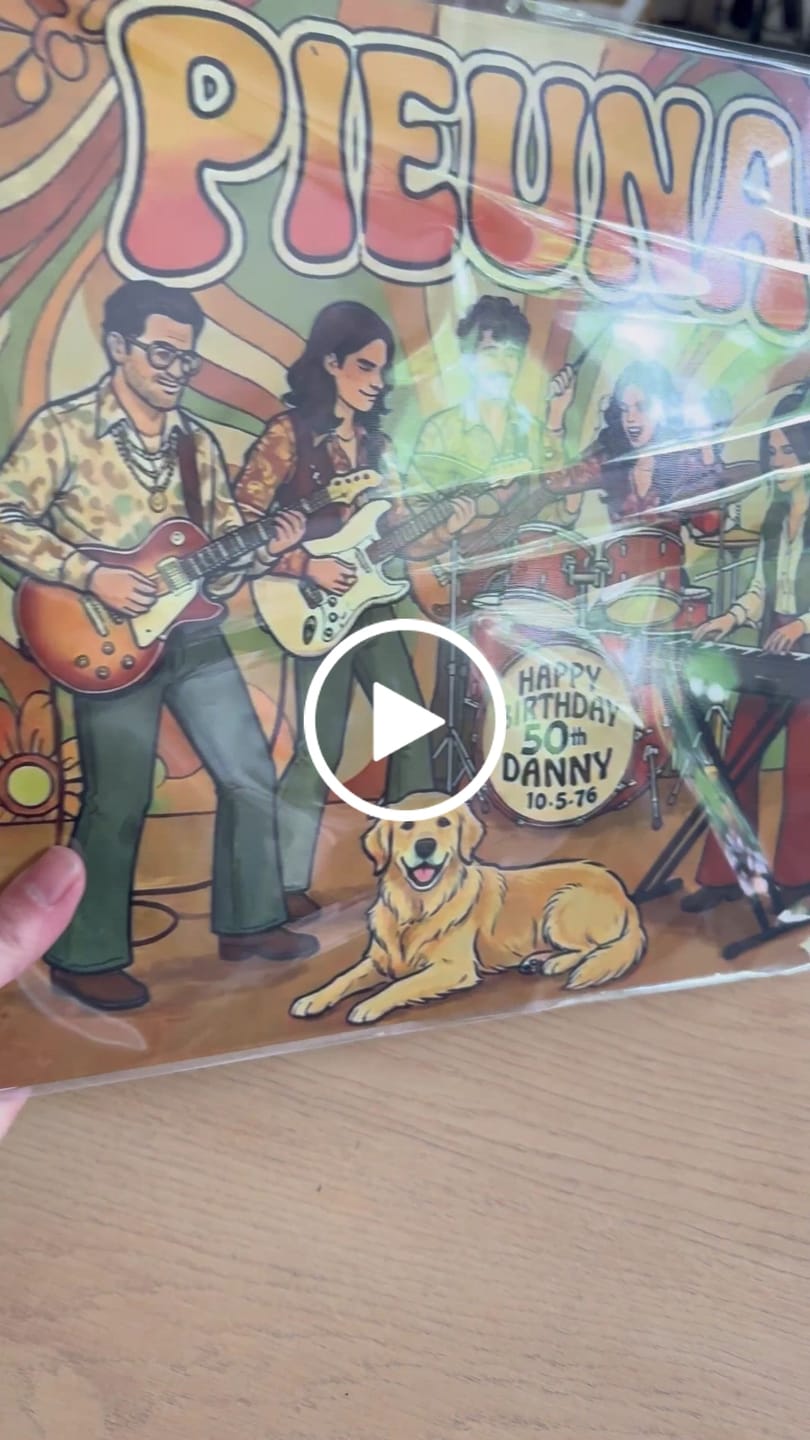 Customer video review of Custom Vinyl Records