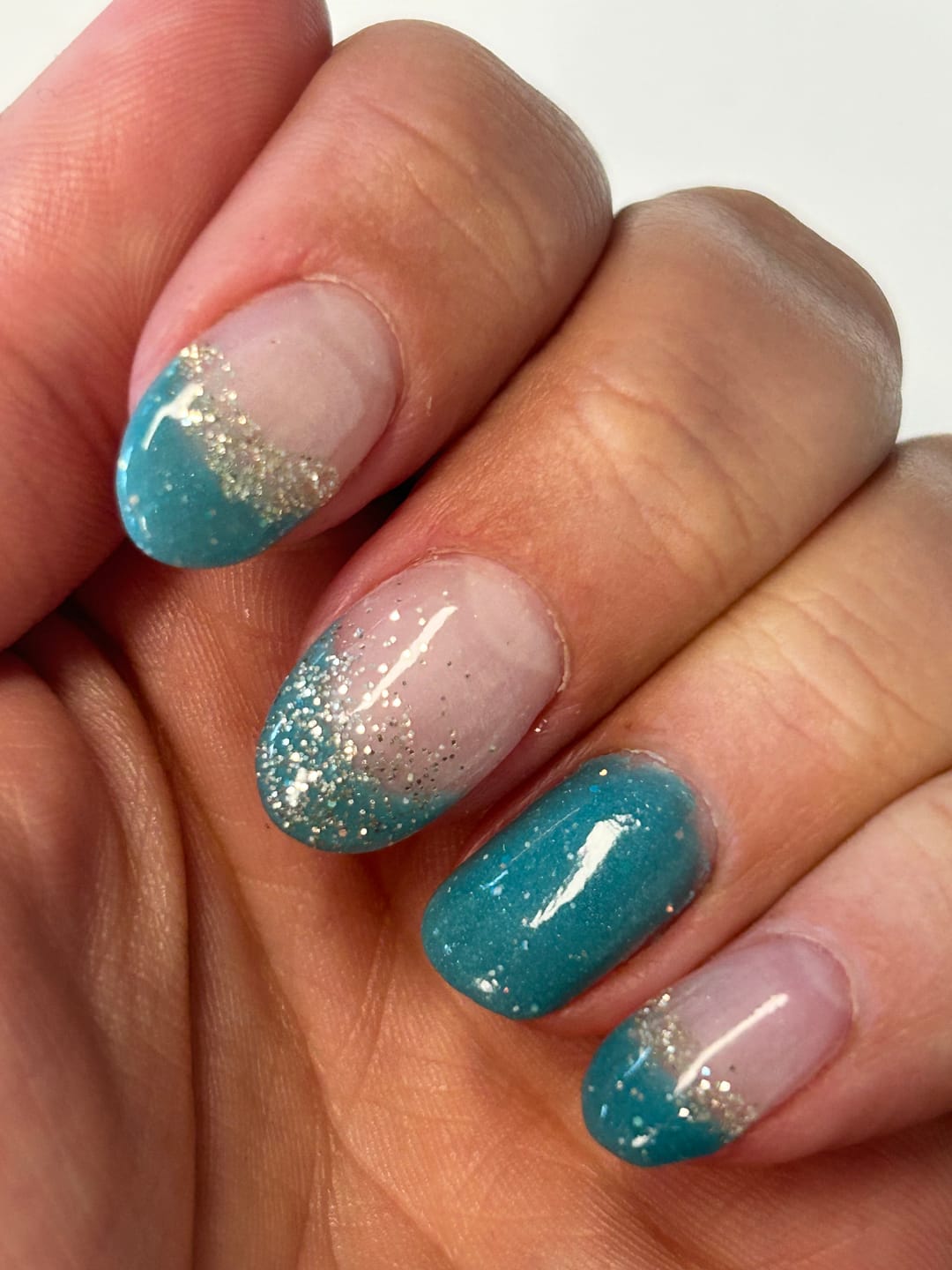 Customer photo review of Peel Off Base Coat