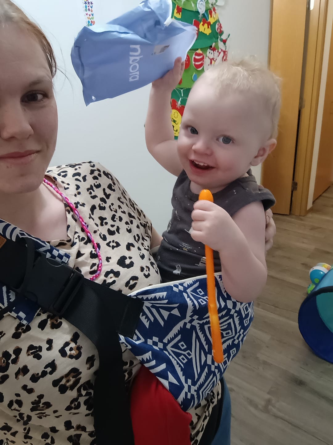Customer photo review of Bambora Sling Carrier