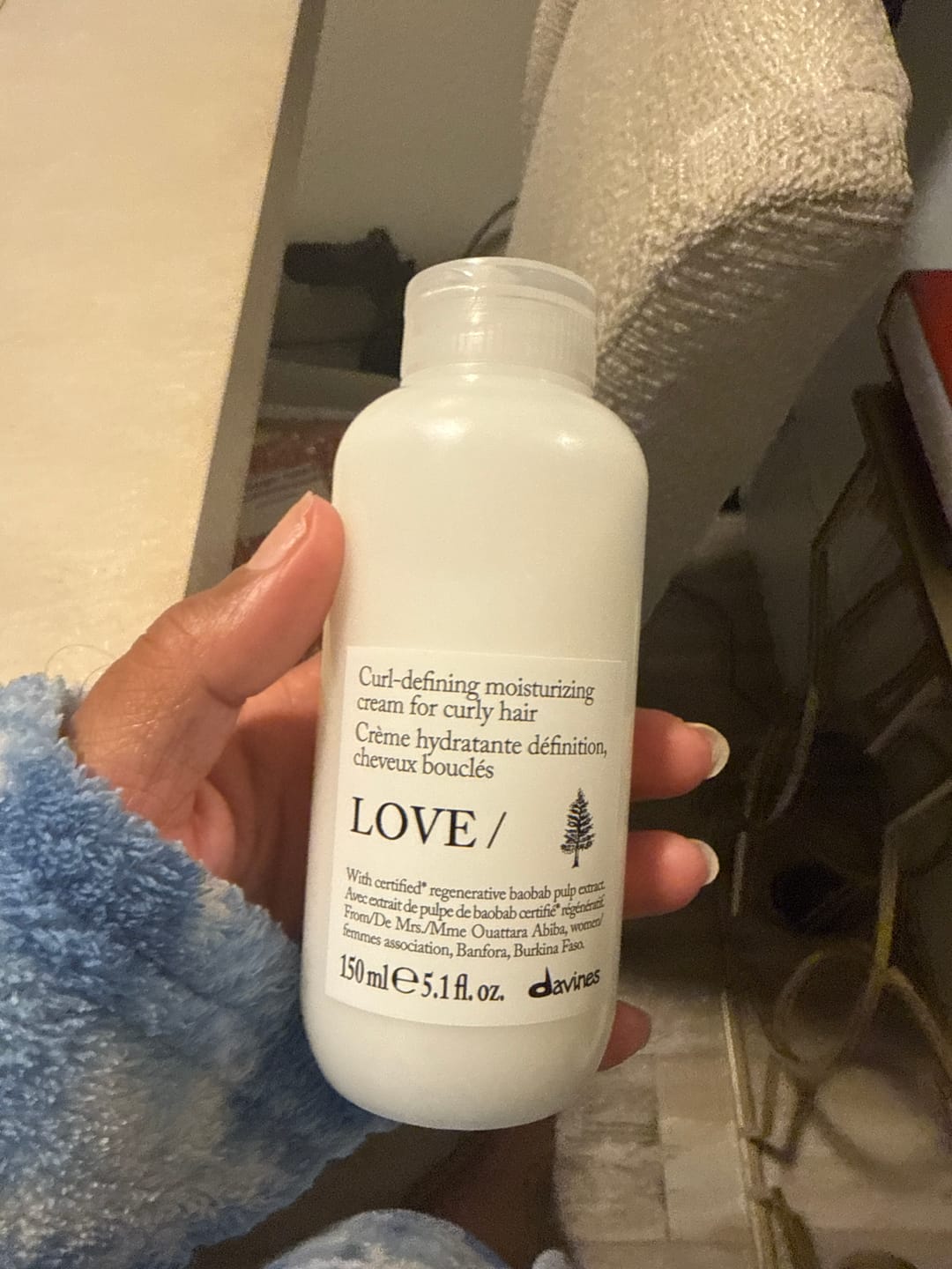 Customer photo review of LOVE CURL Cream