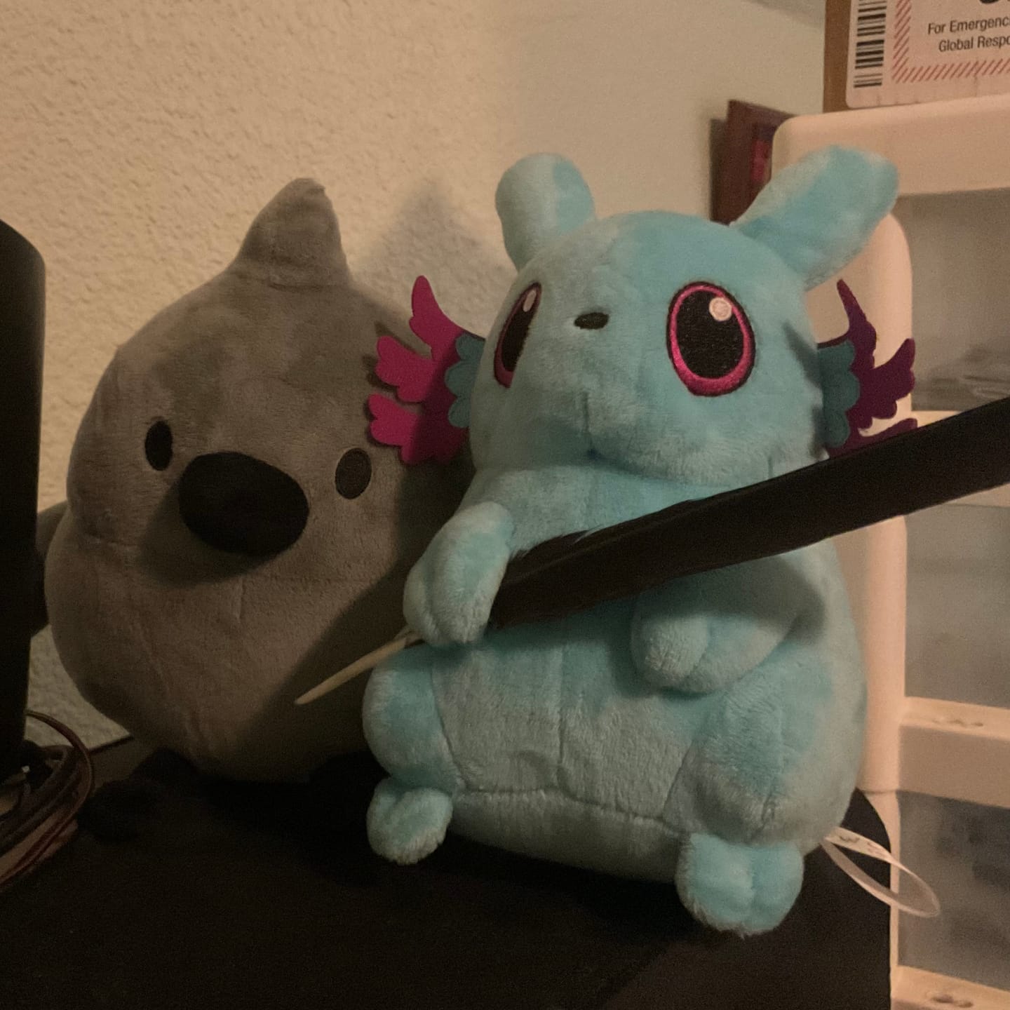 Customer photo review of Rain World - Rivulet Slugpup Plush