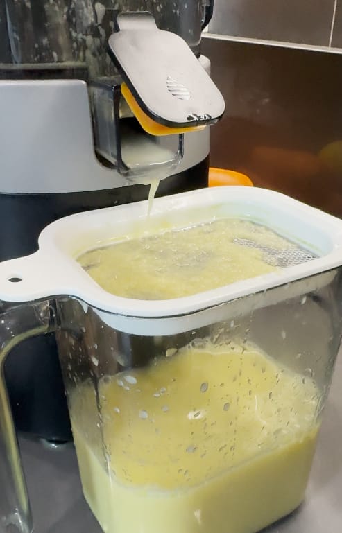 Customer photo review of Aeitto MAX6 EasePress Juicer | Less Prep, Less Cleanup, Filter-Free Easy Clean Design