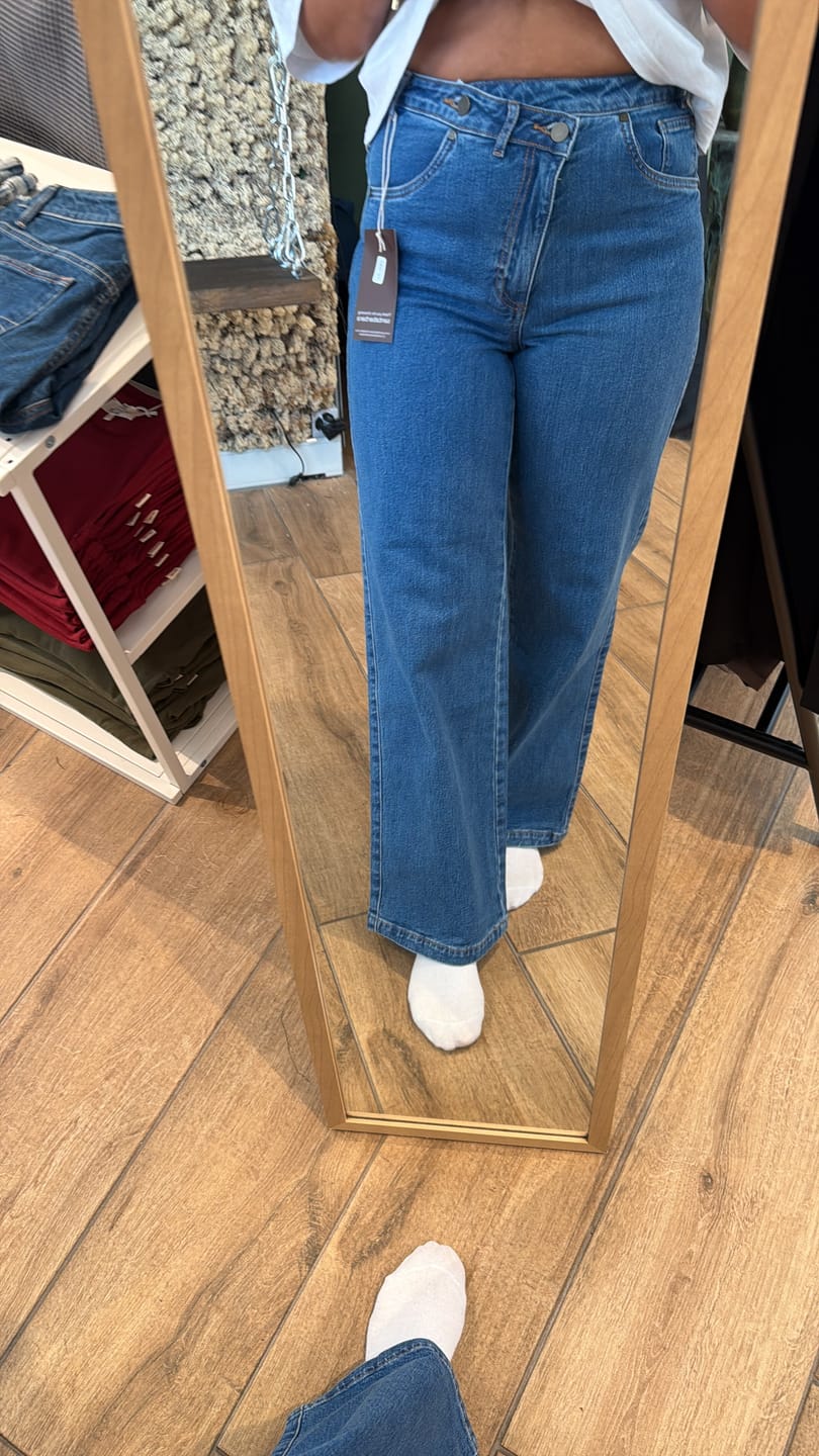 Customer photo review of Jeans Asymetrischer Bund