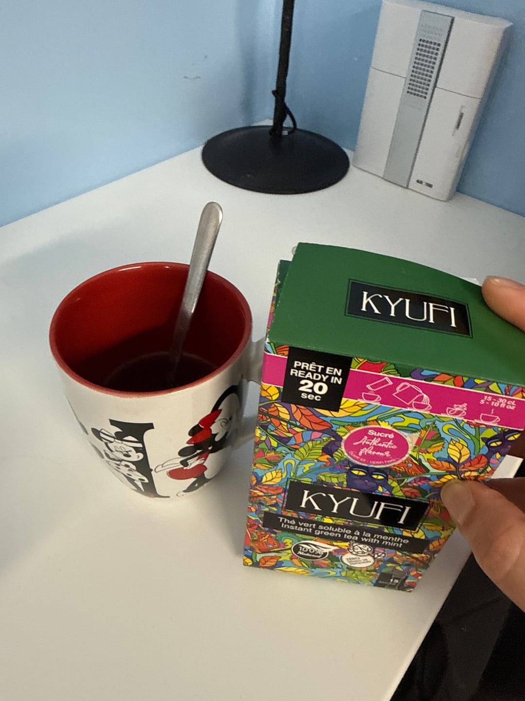 Customer photo review of Thé Vert Instantané À La Menthe - Recette Authentique