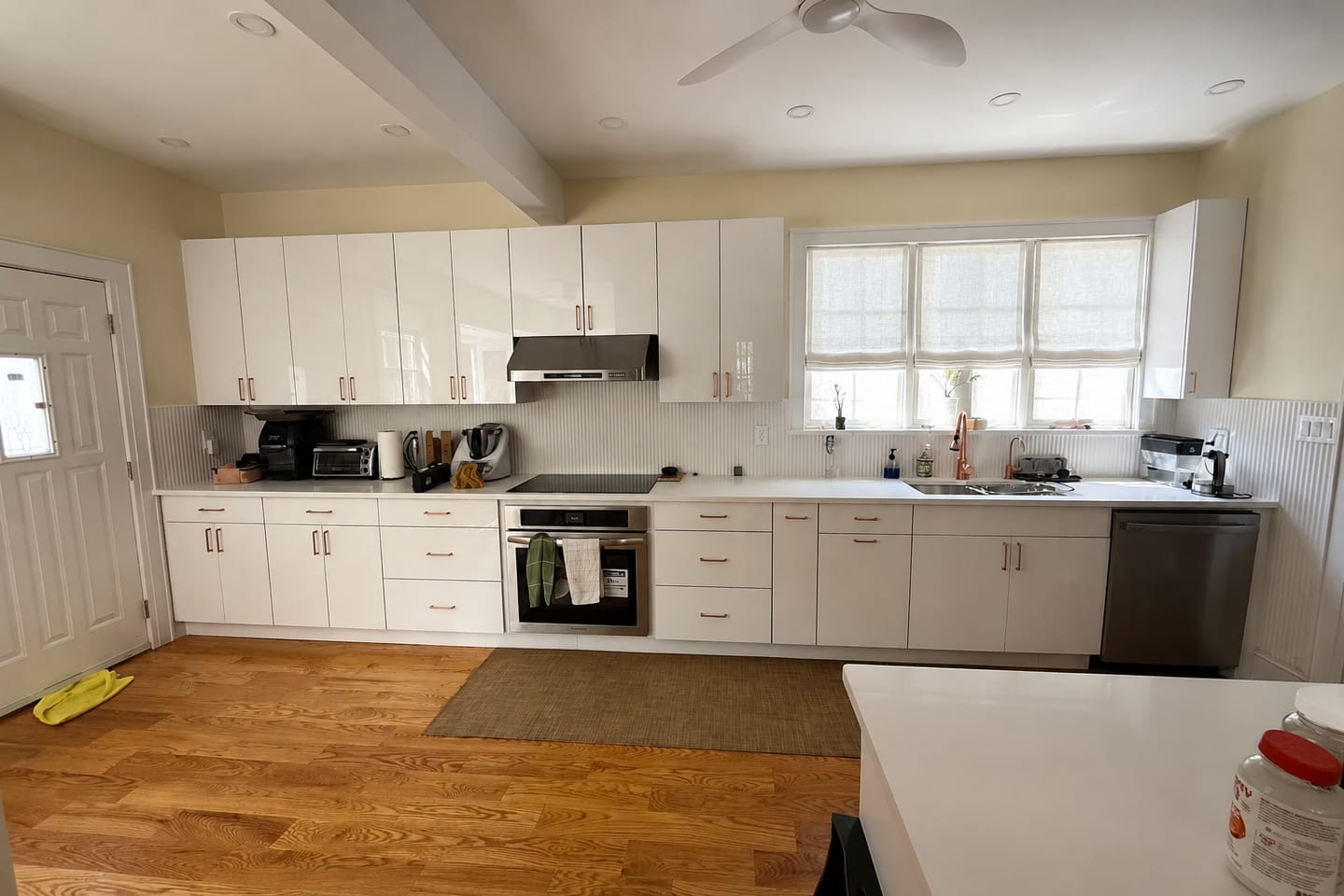 Customer photo review of Lucy Custom Roman Shades