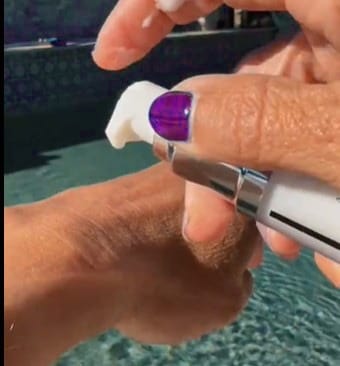 Customer photo review of Rae Anti-Aging Serum