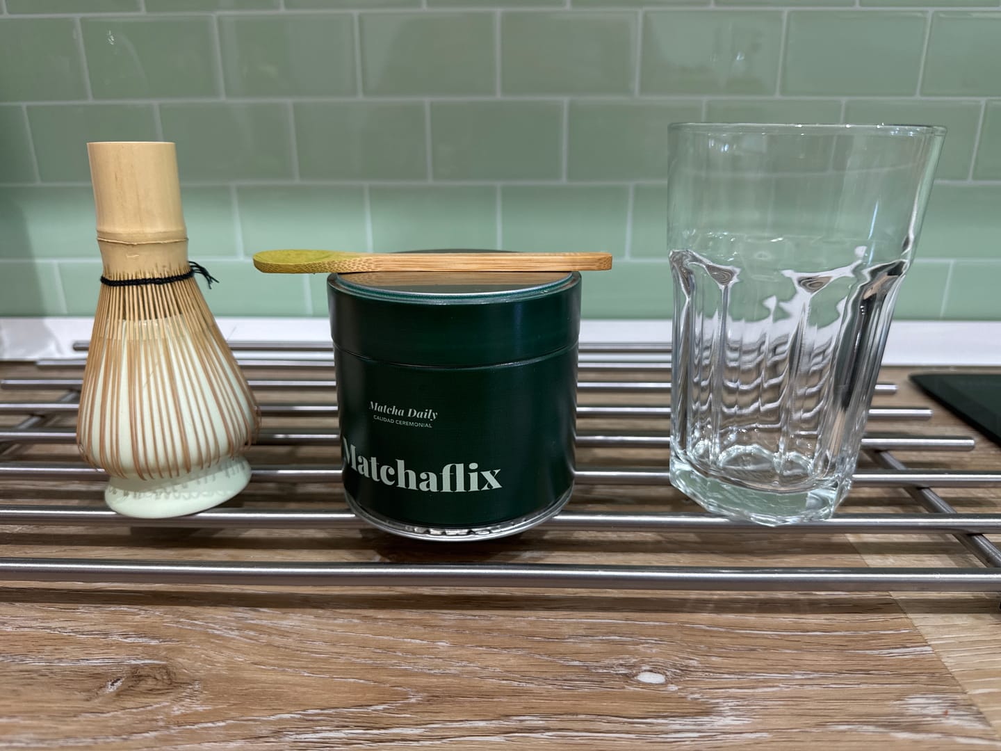 Customer photo review of Cuchara Medidora Bambú 1g
