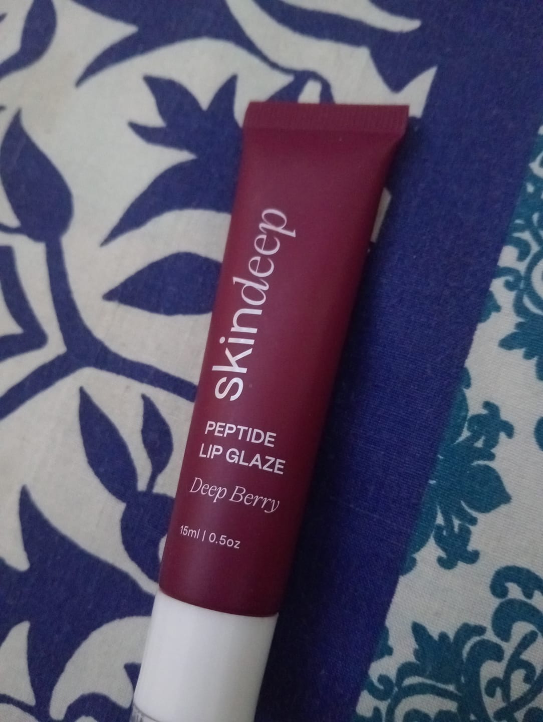 Customer photo review of » Peptide Lip Glaze (100% off)