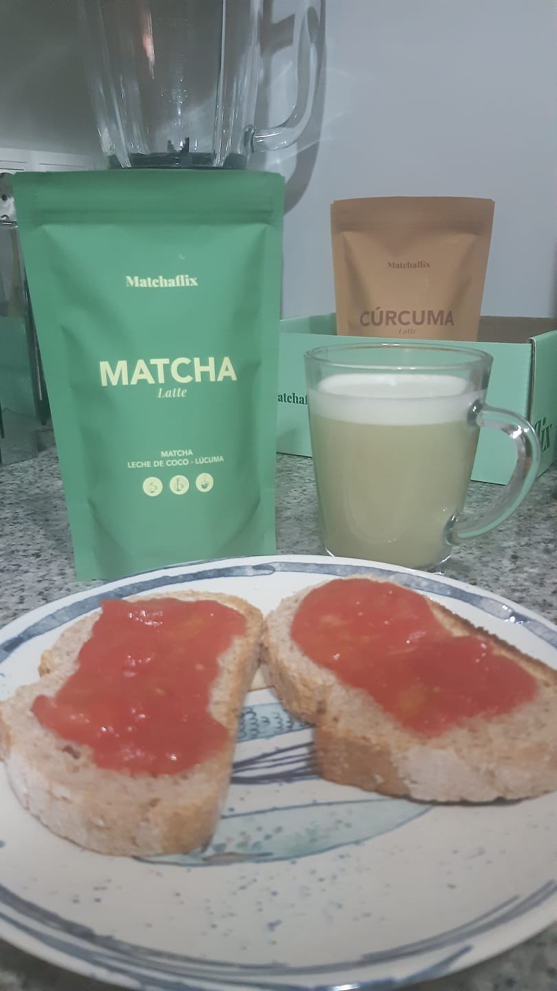 Customer photo review of Matcha Latte