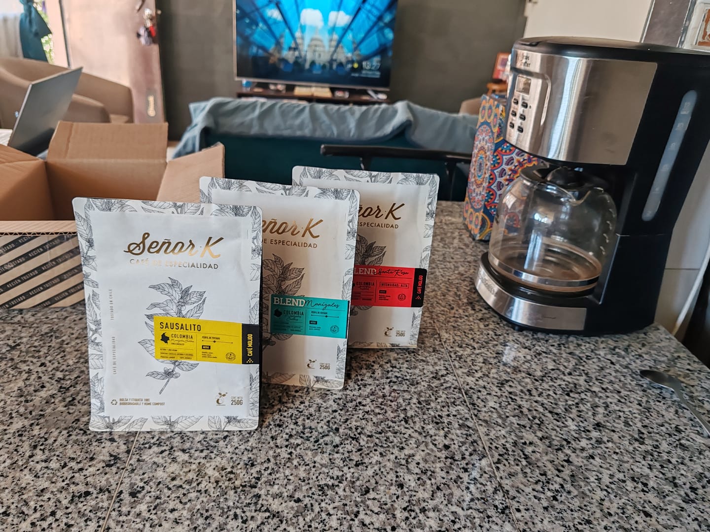 Customer photo review of Colombia | Finca Sausalito Bolsa 250 gramos | MOLIDO