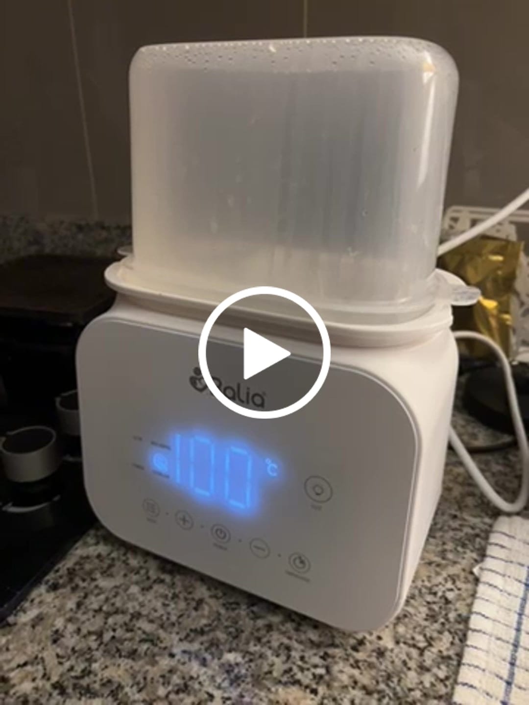 Customer video review of Calentador de mamaderas 4 en 1