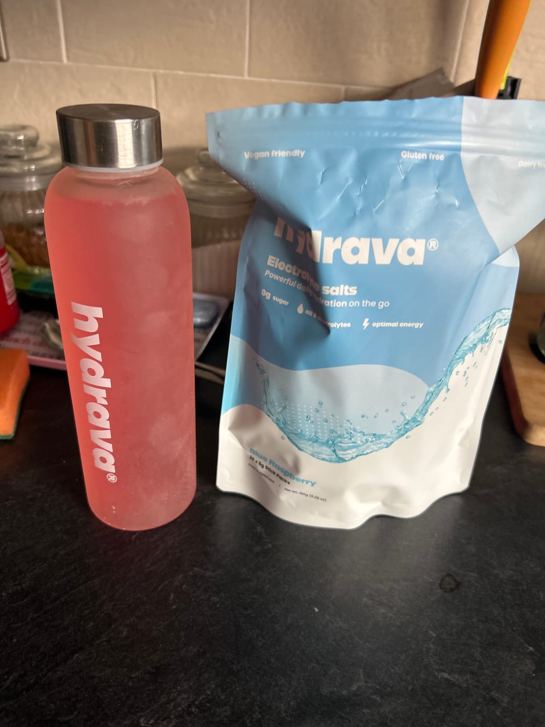 Customer photo review of hydrava electrolyte salts